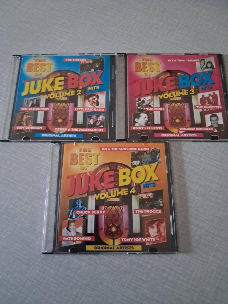 Nieuw !! Set van 3 Cd's 60's - 70's Juke Box hits., Ophalen of Verzenden, Zo goed als nieuw