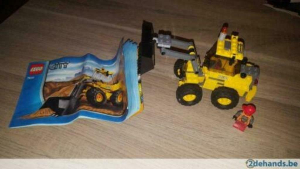 lego city graafmachine 7630, Ophalen of Verzenden, Zo goed als nieuw, Complete set, Lego