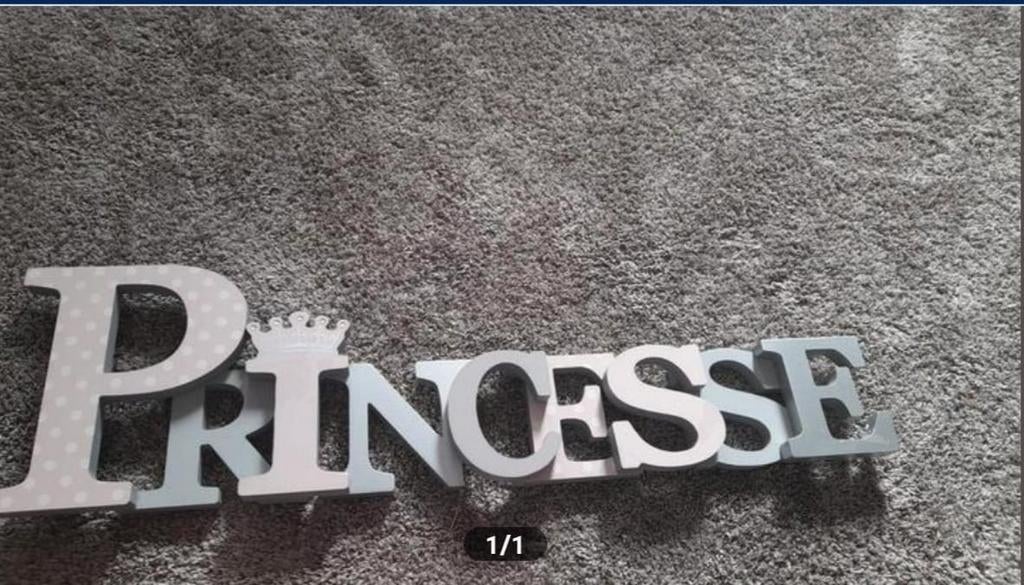 Princesse decoratie, Ophalen, Gebruikt