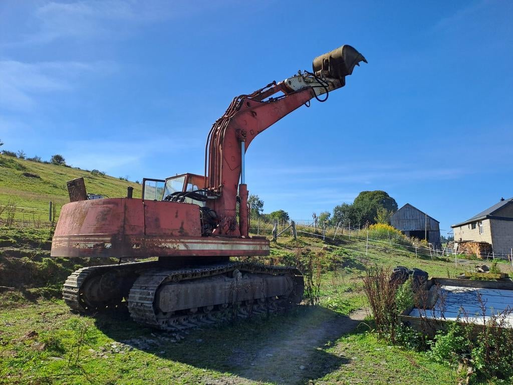 O&K RH9 Rupskraan Rupsgraafmachine, Zakelijke goederen, Machines en Bouw | Kranen en Graafmachines, Ophalen