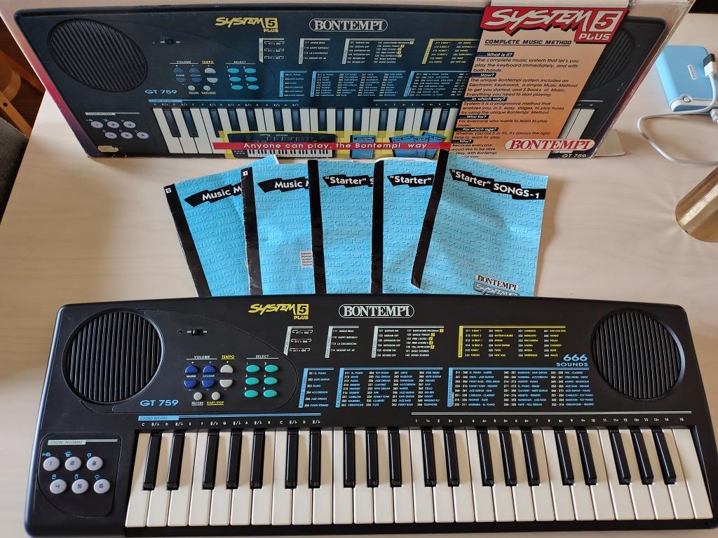 Système de clavier Bontempi 5 Plus, Musique & Instruments, Enlèvement ou Envoi, Comme neuf