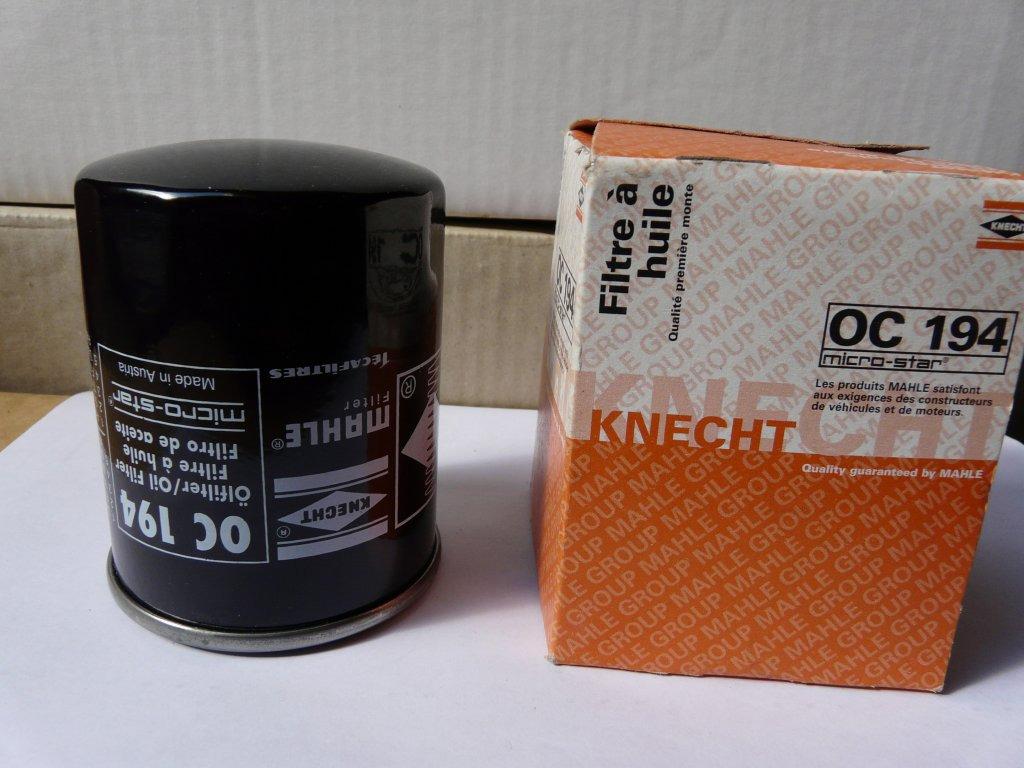 Filtre à huile Knecht Mahle OC194, Enlèvement, Neuf, Ford