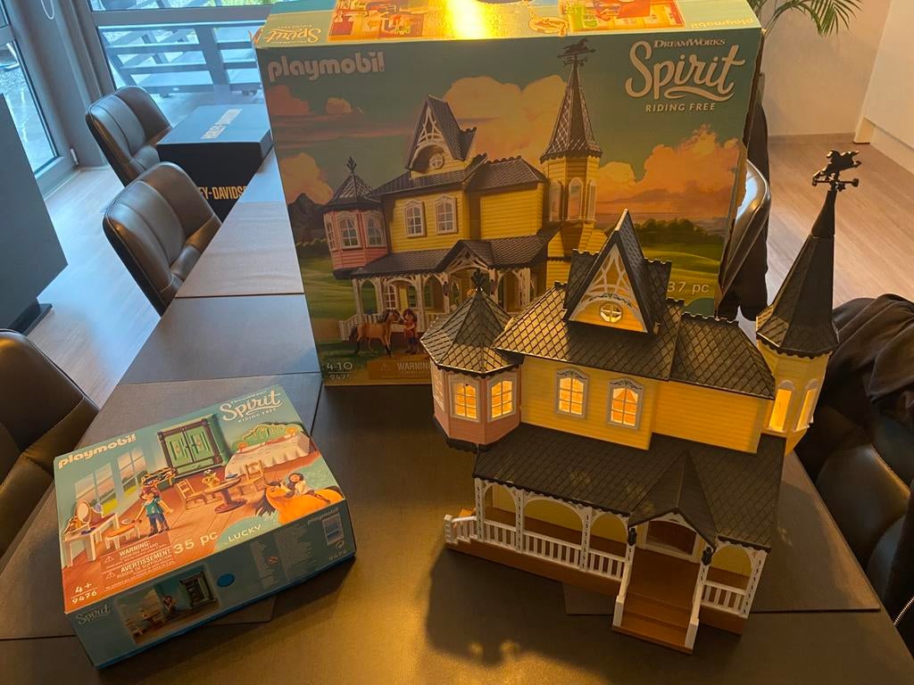 Playmobil spirit set 9475 en 9476, Ophalen, Zo goed als nieuw