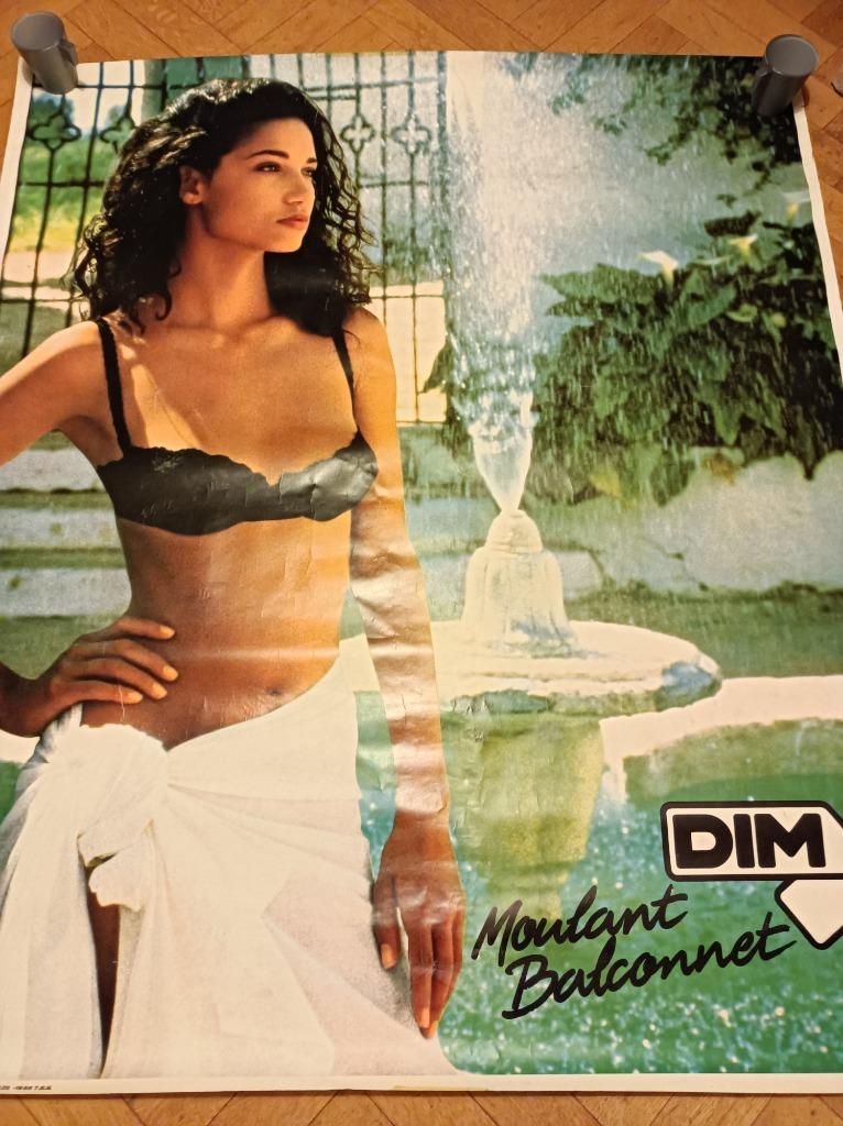 Grote affiche voor DIM (1988), Ophalen, Gebruikt