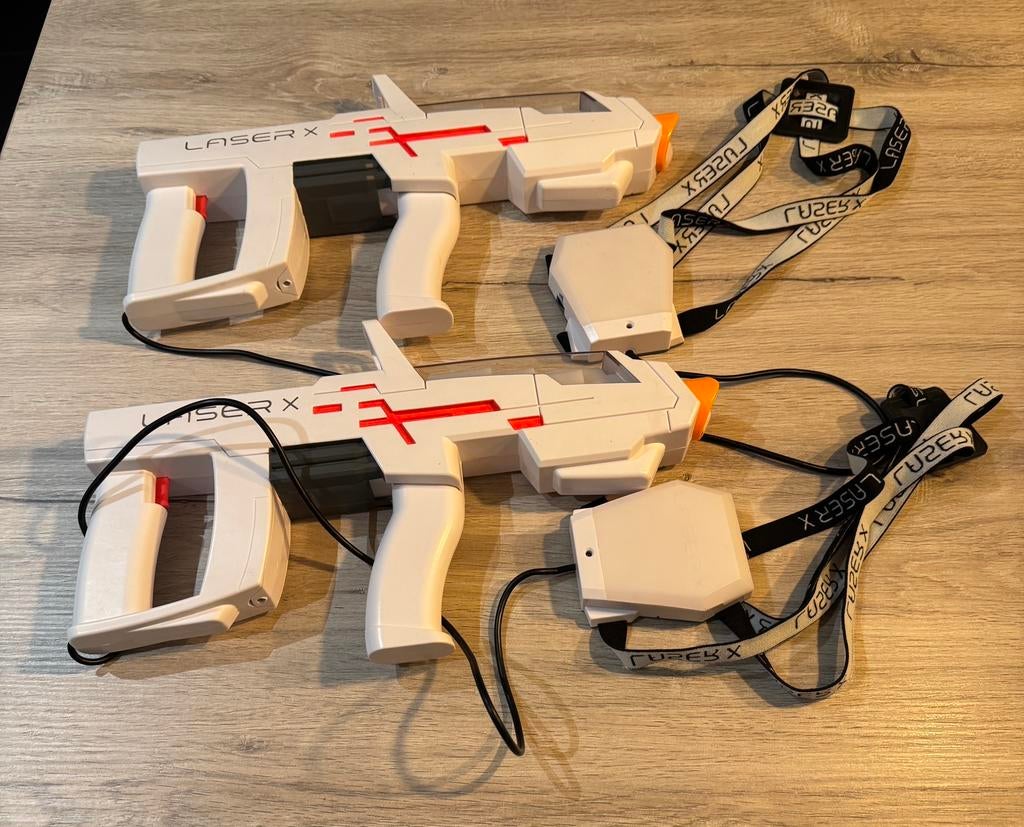 Laser x - laserbattle 2 stuks, Kinderen en Baby's, Ophalen of Verzenden, Zo goed als nieuw