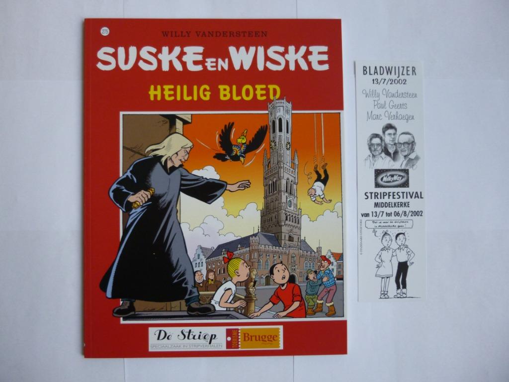 S&W RECLAME UITGAVE''HEILIG BLOED"TOERISME BRUGGE UIT 2002, Willy Vandersteen, Une BD, Comme neuf, Envoi