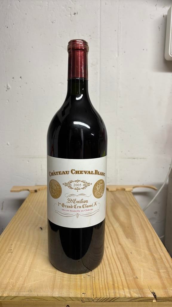 Cheval Blanc Magnum 2005, Neuf, Pleine, Enlèvement, Vin rouge
