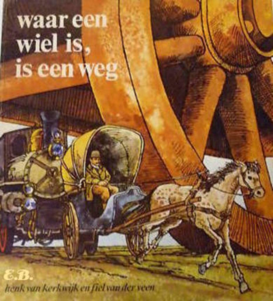 Waar een wiel is, is een weg (LEUK VOOR EEN SPREEKBEURT), Boeken, Kinderboeken | Jeugd | 10 tot 12 jaar, Zo goed als nieuw, Ophalen of Verzenden