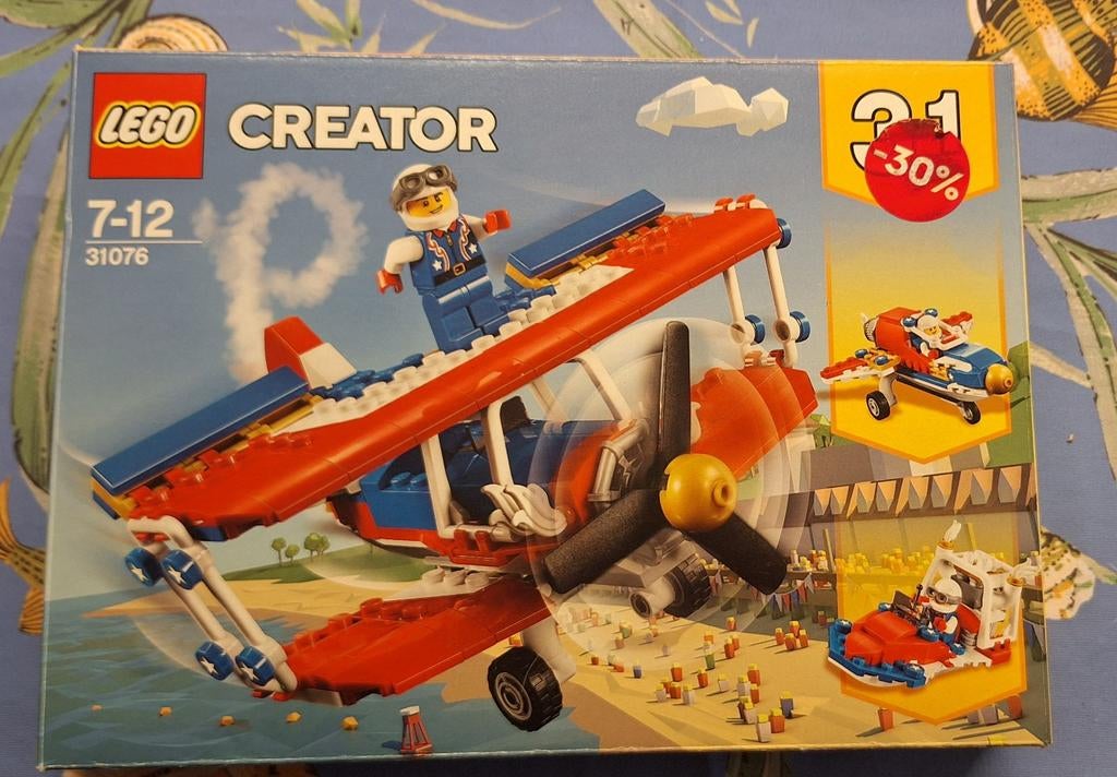 Lego 31076 - stuntvliegtuig creator 3 in 1, Ophalen, Lego