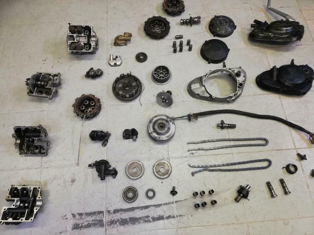 husqvarna 610te en 410te motorblokonderdelen, Motoren, Ophalen of Verzenden, Gebruikt