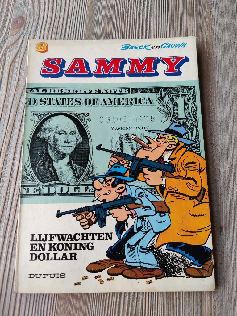 Sammy - Lijfwachten en koning dollar - Berck & Cauvin - 1977, Enlèvement ou Envoi, Utilisé