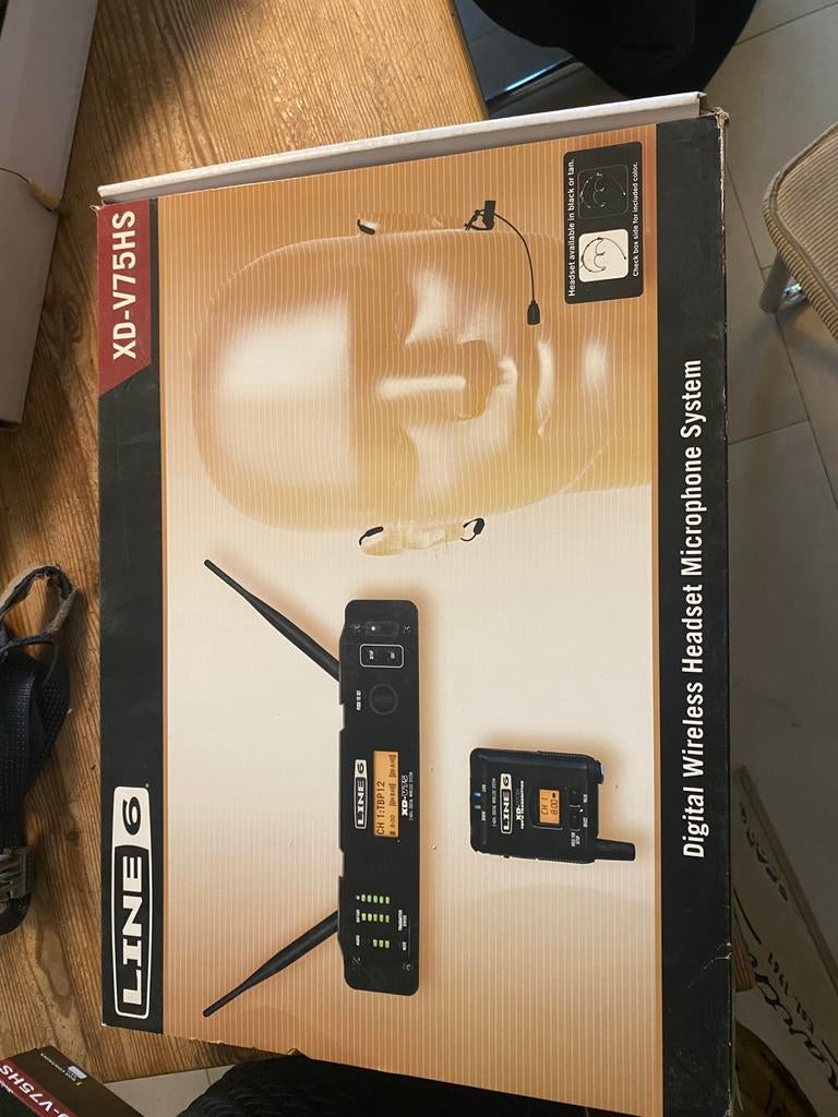 Draadloze headset microphone line6, Muziek en Instrumenten, Ophalen, Zo goed als nieuw, Zangmicrofoon, Draadloos