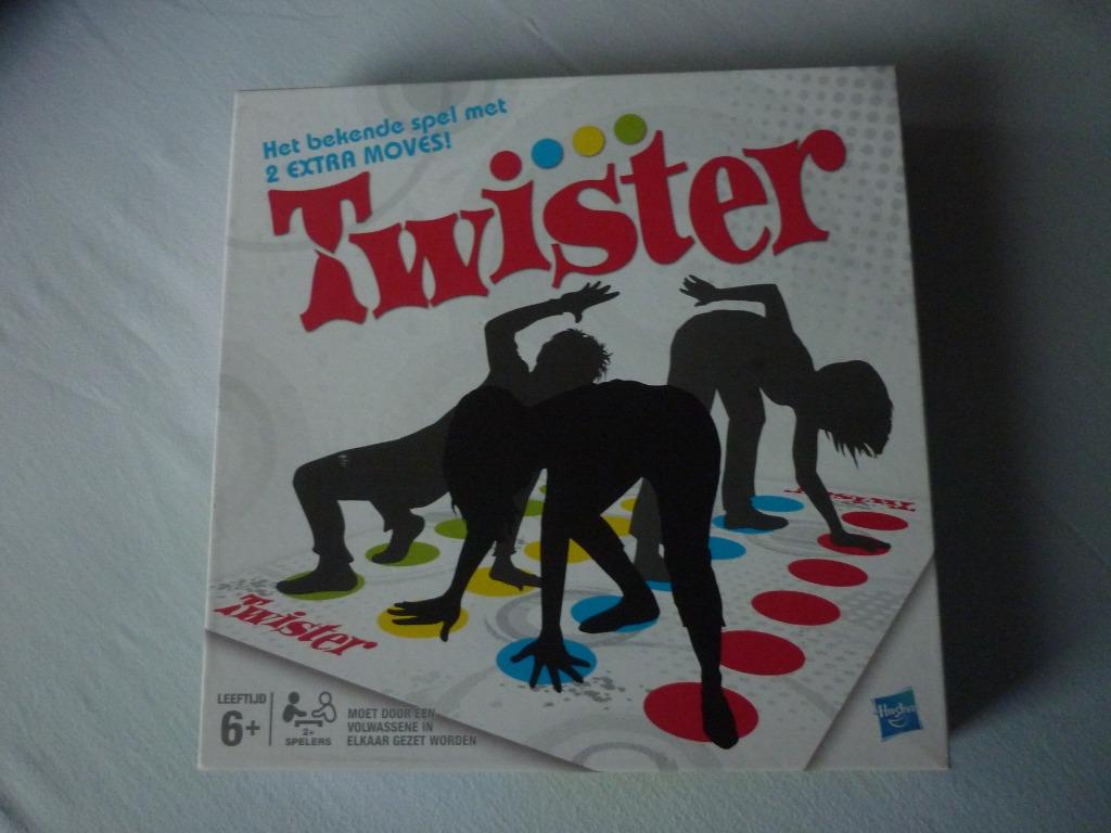 Twister Spel - Behendigheidsspel voor Kinderen en Volwassen, Ophalen of Verzenden, Zo goed als nieuw