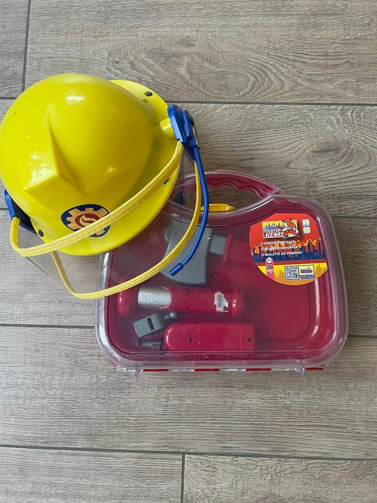 Accessoires et casque de pompier, Enlèvement ou Envoi, Utilisé