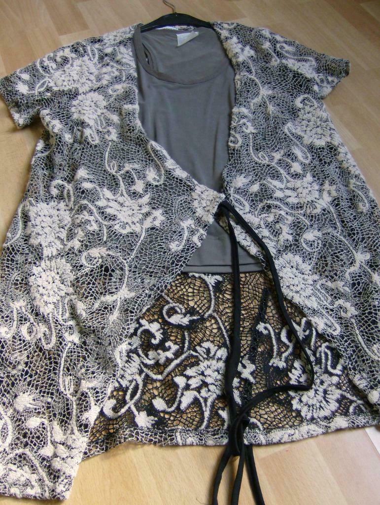 rok topje vestje / suitekledij maat 42/44, Enlèvement ou Envoi, Porté, Taille 42/44 (L), Costume ou Complet