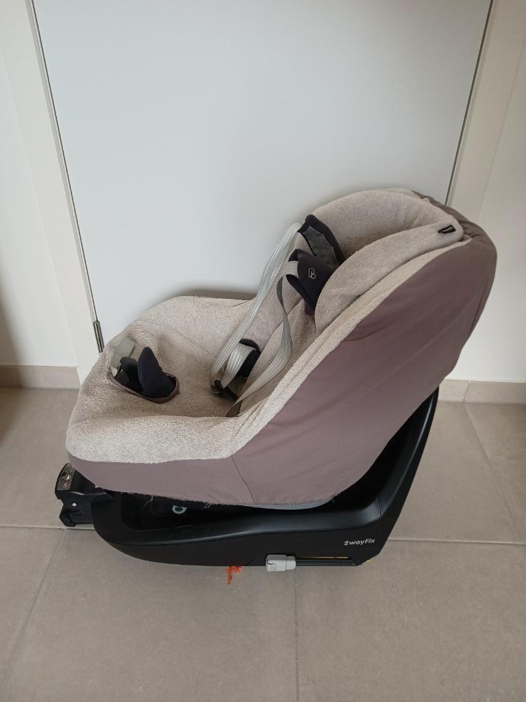 Maxicosi 2wayfix + 2waypearl, Ophalen, Gebruikt, Zijbescherming, Isofix