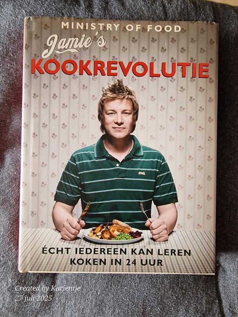 Jamie Oliver - Jamie's kookrevolutie, Enlèvement ou Envoi, Comme neuf, Jamie Oliver