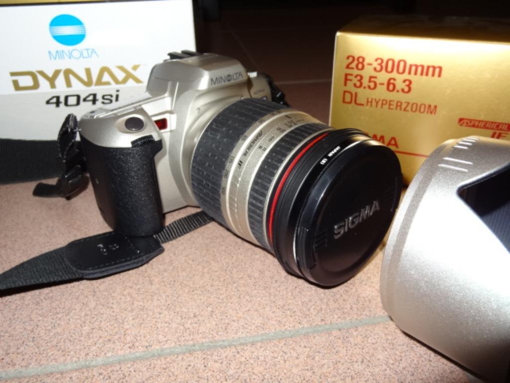 Minolta 404Si, Audio, Tv en Foto, Fotocamera's Analoog, Ophalen of Verzenden, Zo goed als nieuw, Spiegelreflex, Minolta