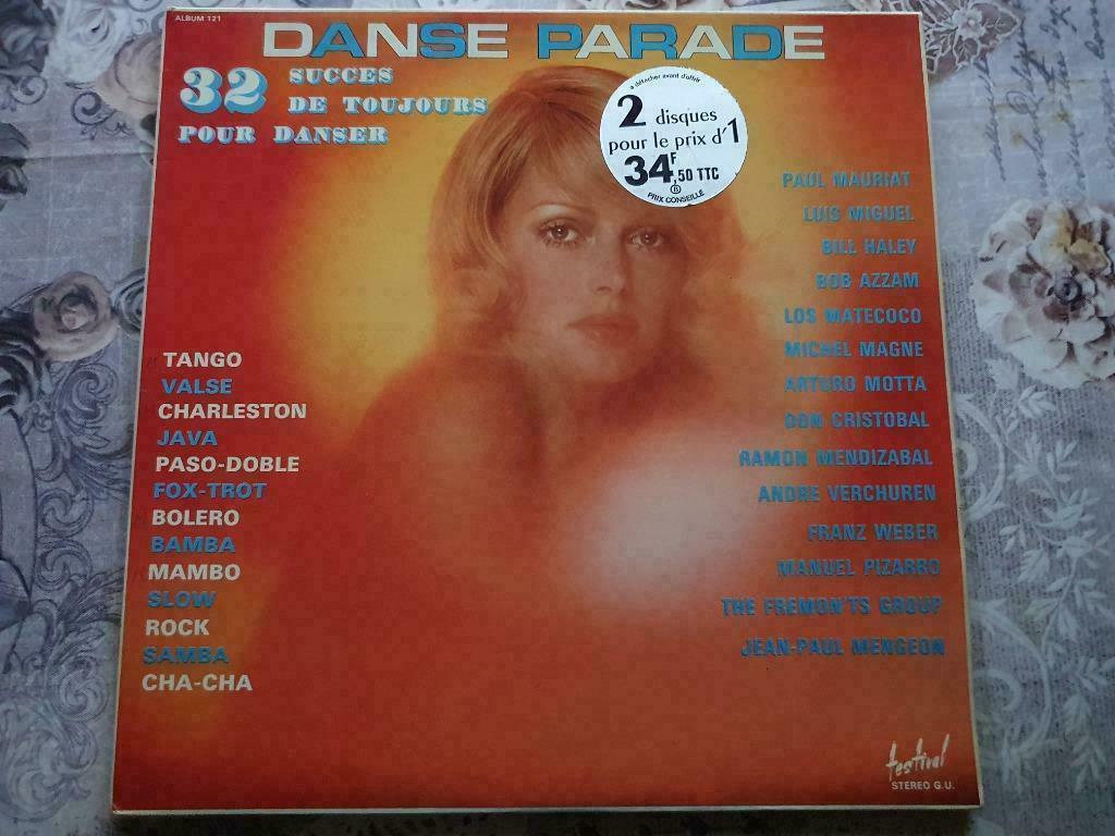 Double disque vinyl 33 tours danse parade 32, Enlèvement ou Envoi, Avant 1960, Comme neuf