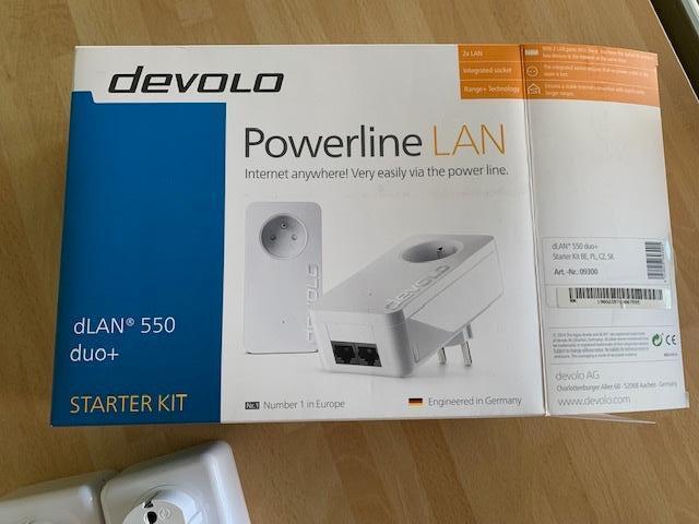 Power line Devolo starter kit, Enlèvement ou Envoi
