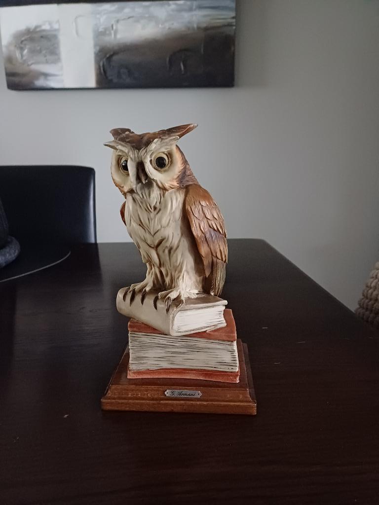 Uil Giuseppi Armani, Antiek en Kunst, Kunst | Beelden en Houtsnijwerken, Ophalen