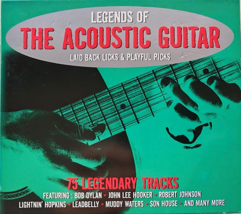 LEGENDS OF THE ACOUSTIC GUITAR (3 CD verzamel), Ophalen of Verzenden, Zo goed als nieuw, Pop