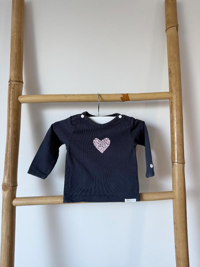 T-shirt noppies maat 56, Kinderen en Baby's, Babykleding | Maat 56, Ophalen, Meisje, Zo goed als nieuw, Noppies
