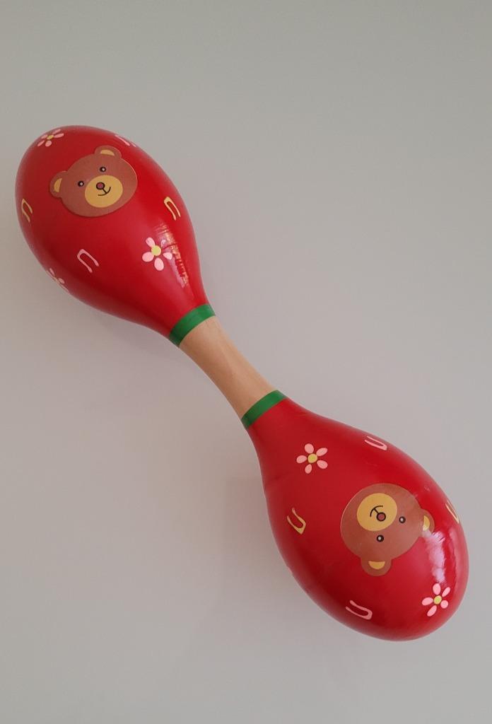Maracas, houten speelgoed, Ophalen, Zo goed als nieuw