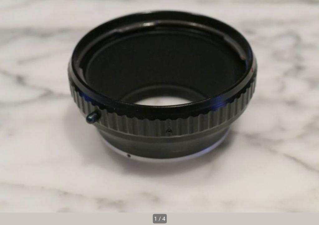 Adaptateur d'objectif Fotodiox Hasselblad pour Sony A/Min.A, Enlèvement ou Envoi, Comme neuf, Autres types