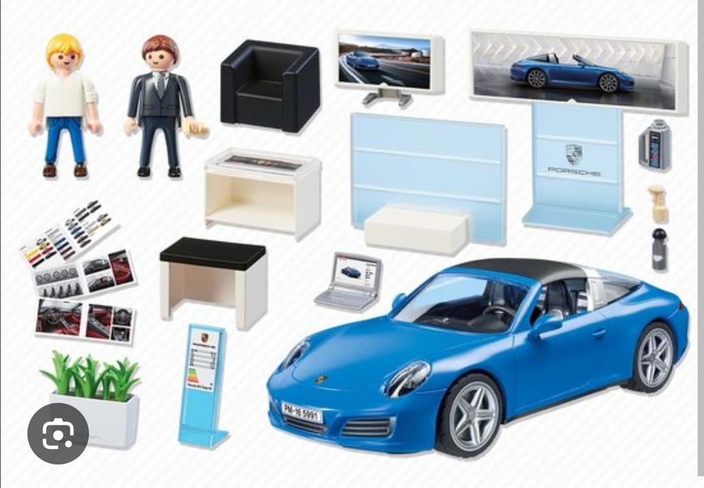 Playmobil 5991 Porsche 911 Targa 4S, Ophalen
