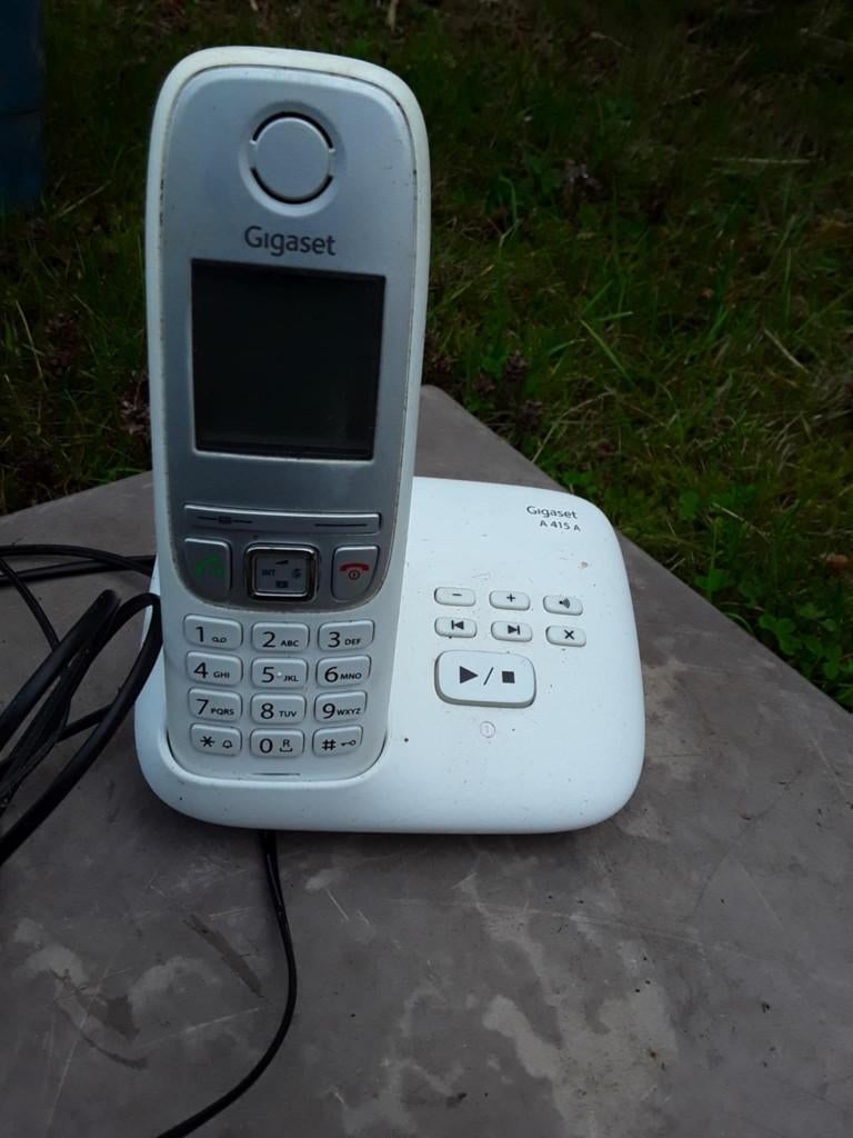 Gigaset a415a téléphone fixe sans fil avec répondeur, Enlèvement ou Envoi, Utilisé