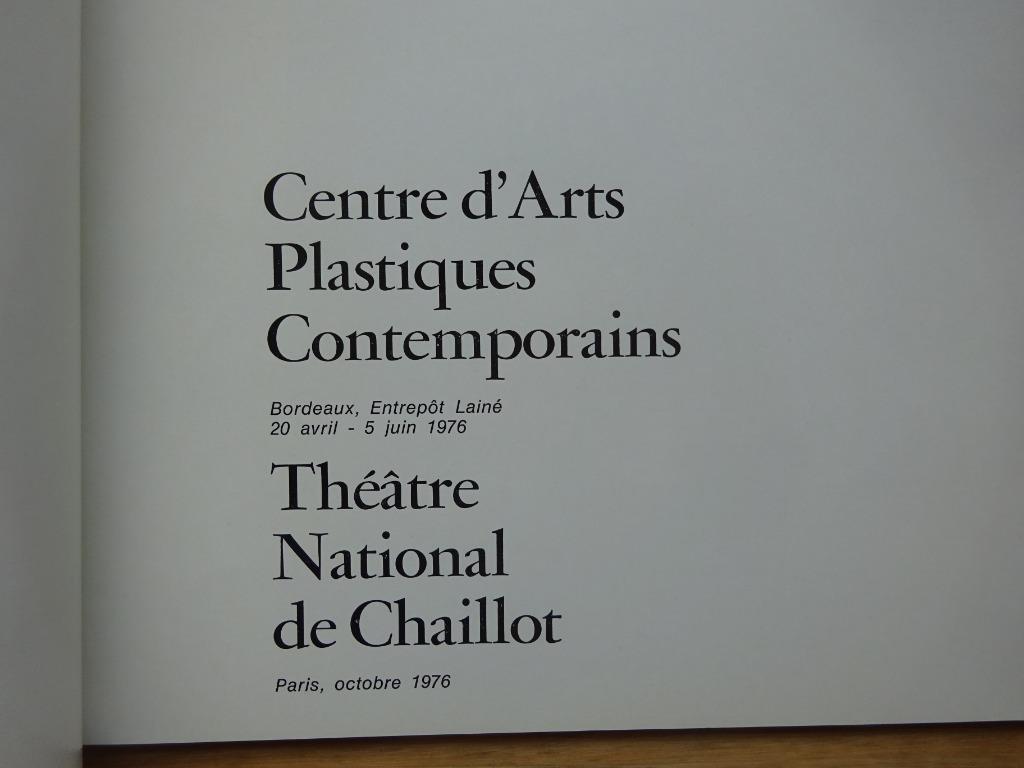 Identifications 1976 Bordeaux : Panamarenko, Acconci,, Ophalen, Zo goed als nieuw, Beeldhouwkunst
