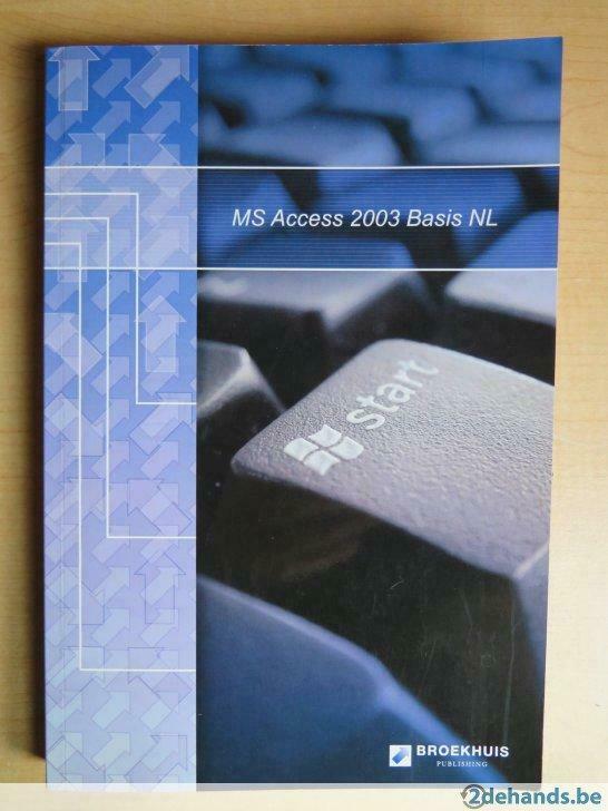 Cursusboek MS Access 2003 Basics NL, Boeken, Ophalen of Verzenden, Nieuw
