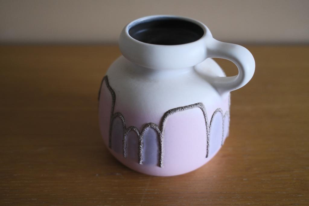 Vase vintage coulées de lave discrètes, Enlèvement ou Envoi