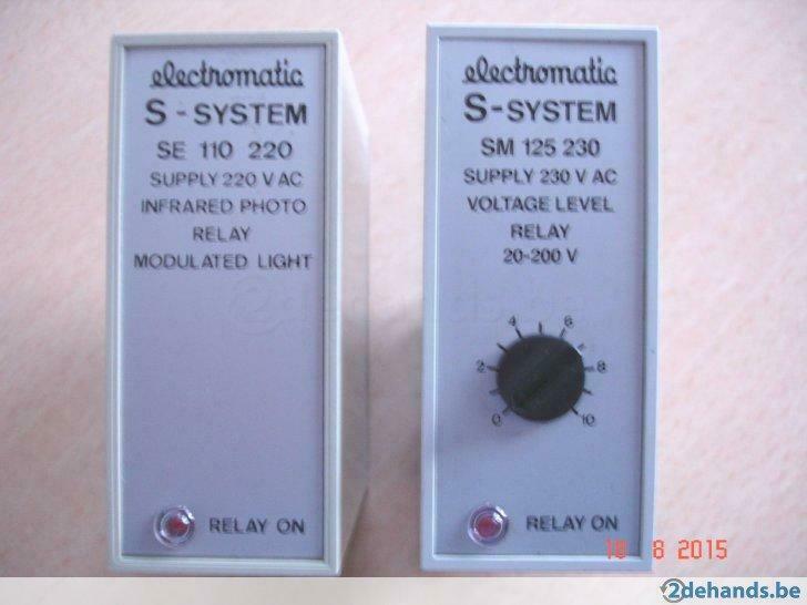 Voltage level relais., Utilisé