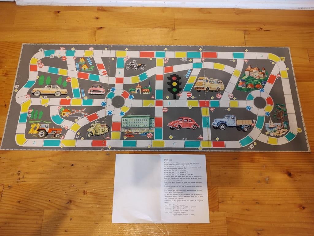 Verkeersspel, Ophalen, Gebruikt