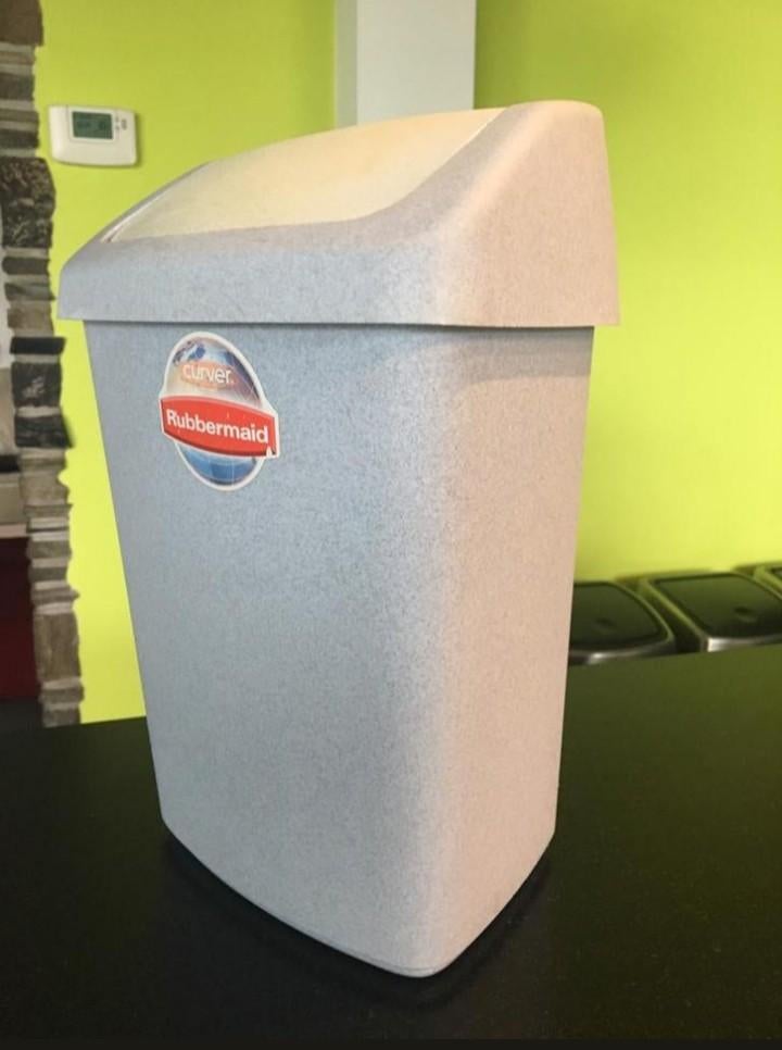 Vuilbak 10 liter curver, Ophalen, Gebruikt