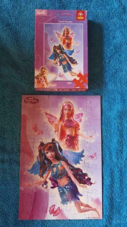 Barbie puzzle elfes 60 pièces, Enlèvement ou Envoi, Plus de 50 pièces, Utilisé, 6 ans ou plus
