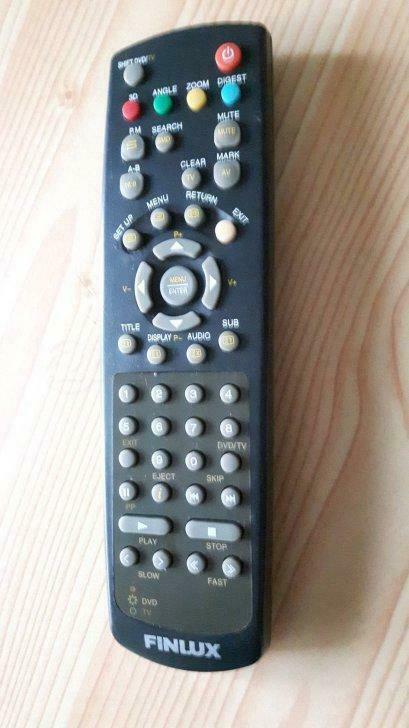 afstandsbediening finlux voor tv/dvd, Enlèvement ou Envoi, Utilisé