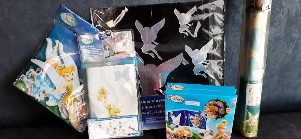 DISNEY TINKERBELL FAIRES MUUR DECORATIE, Ophalen, Nieuw, Wanddecoratie