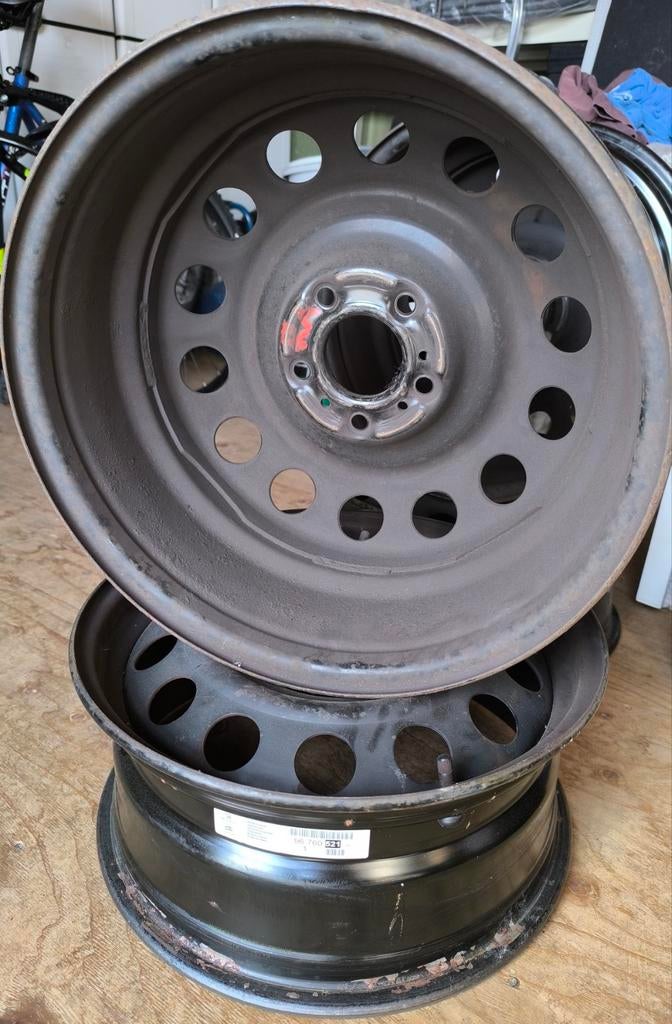 Stalen velgen 16 inch voor Peugeot of Citroën, Ophalen, Citroën