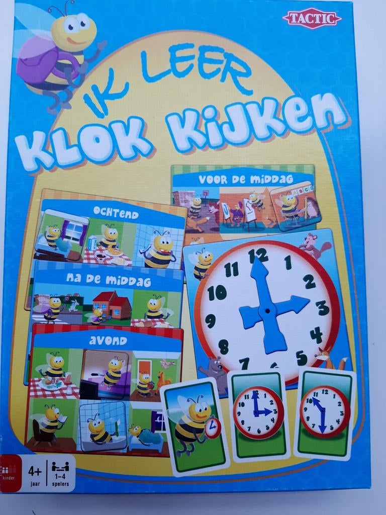 Ik leer klok kijken, Kinderen en Baby's, Speelgoed | Educatief en Creatief, Ophalen, Zo goed als nieuw