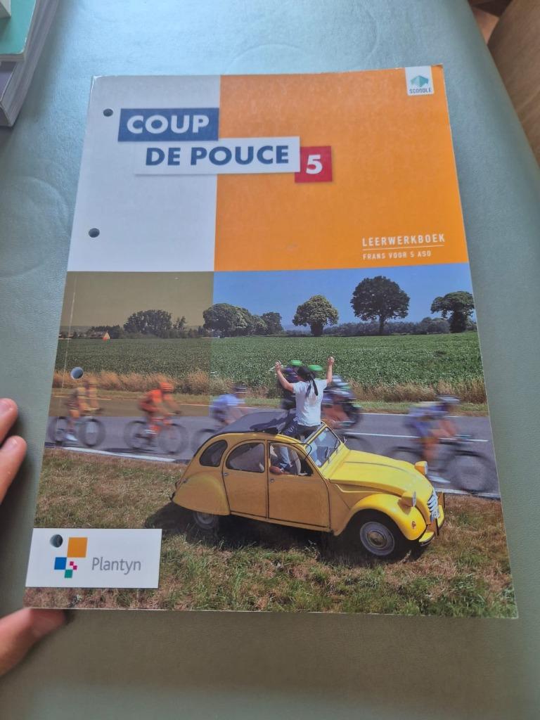 Coup de Pouce 5 aso Leerwerkboek, Frans, ASO, Plantyn, Nieuw