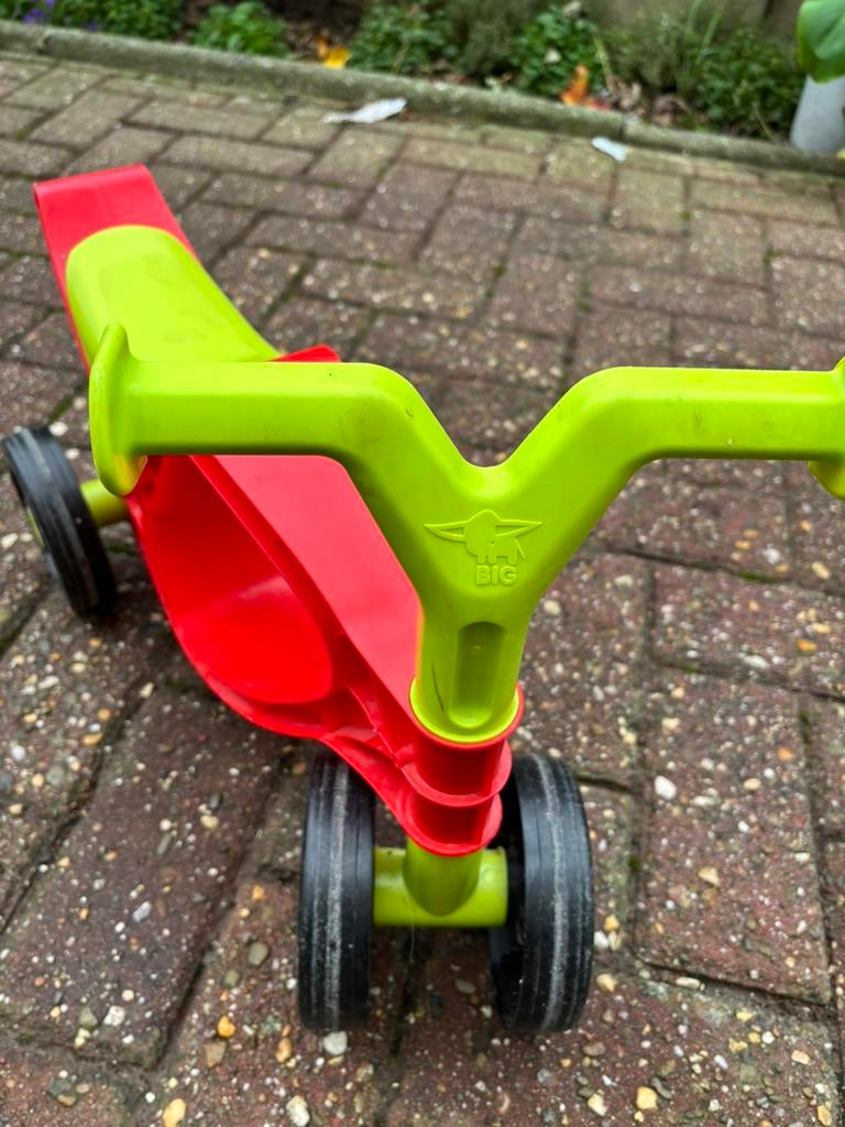 Loopfietsje, Ophalen, Gebruikt