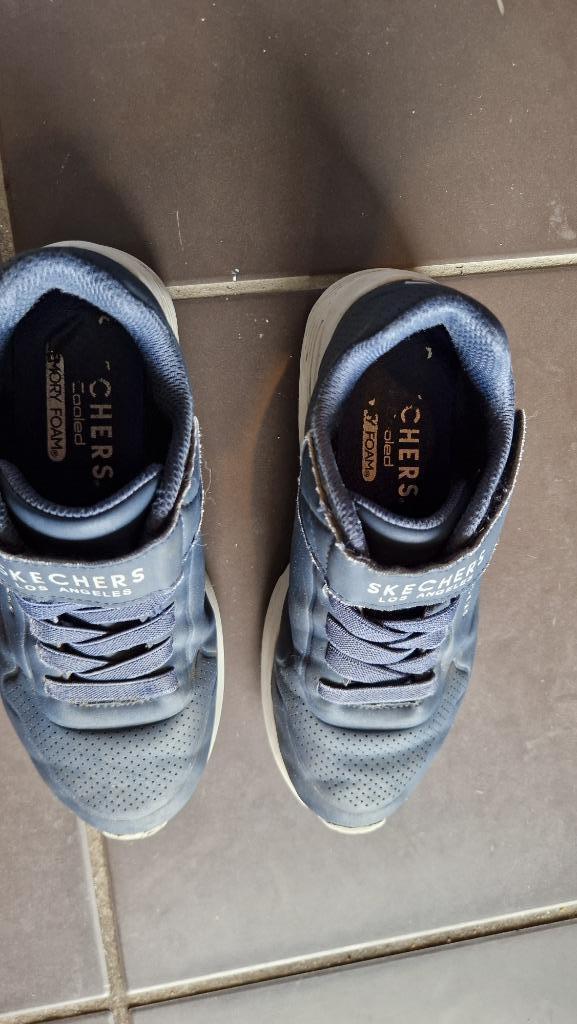 Blauwe sneakers van Kickers, Ophalen, Gebruikt, Schoenen