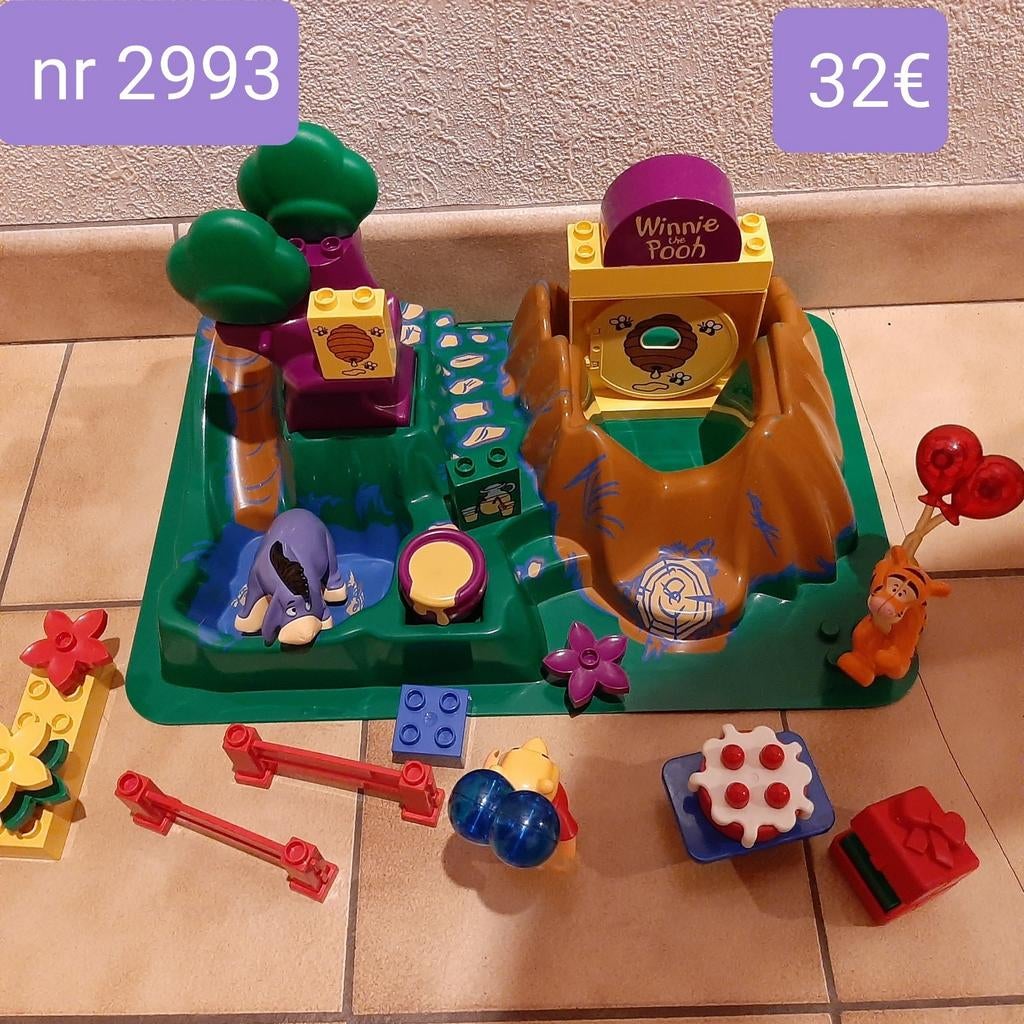 Lego duplo: Winnie's verjaardagsfeest nr 2993 (zeldzaam), Enlèvement ou Envoi, Comme neuf, Duplo
