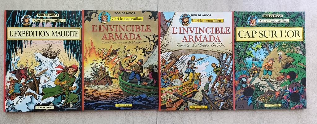 BD Cori le Moussaillon Invincible armada Expédition Cap Or, Boeken, Stripverhalen, Gelezen, Ophalen of Verzenden