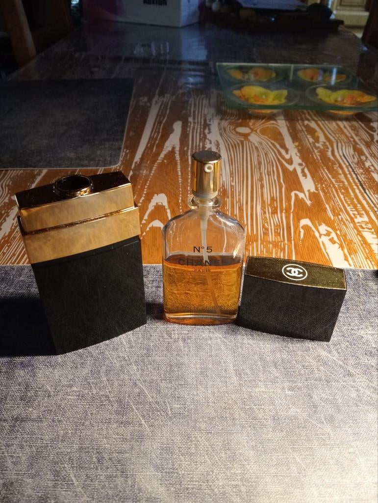 Flacon recharge Chanel n 5  ( vintage), Collections, Enlèvement ou Envoi, Utilisé