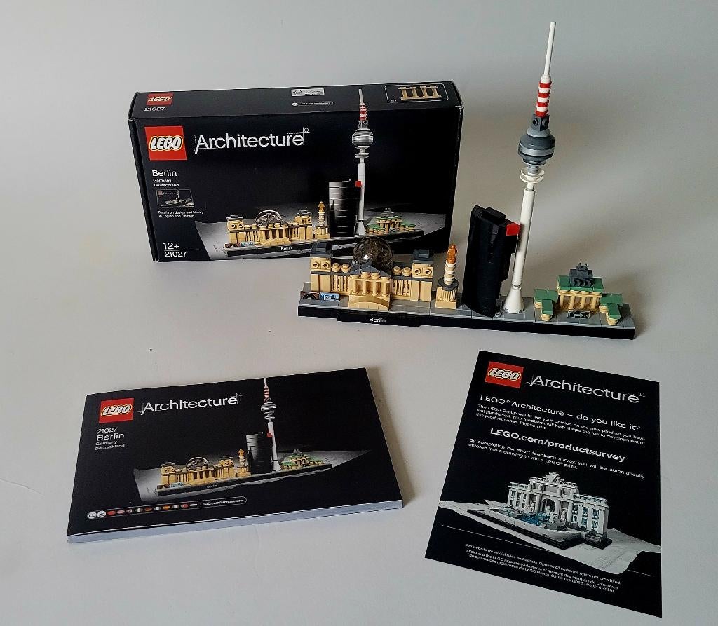 Lego 21027: Berlin (Skyline) Architecture 2016, Ophalen of Verzenden, Zo goed als nieuw, Complete set, Lego