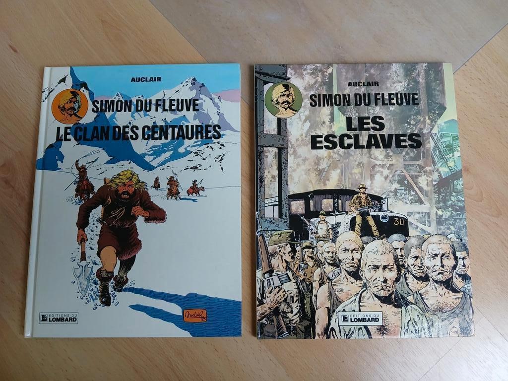 Simon du fleuve Tomes 1 et 2 Auclair, Livres, Série complète ou Série, Enlèvement ou Envoi, Comme neuf